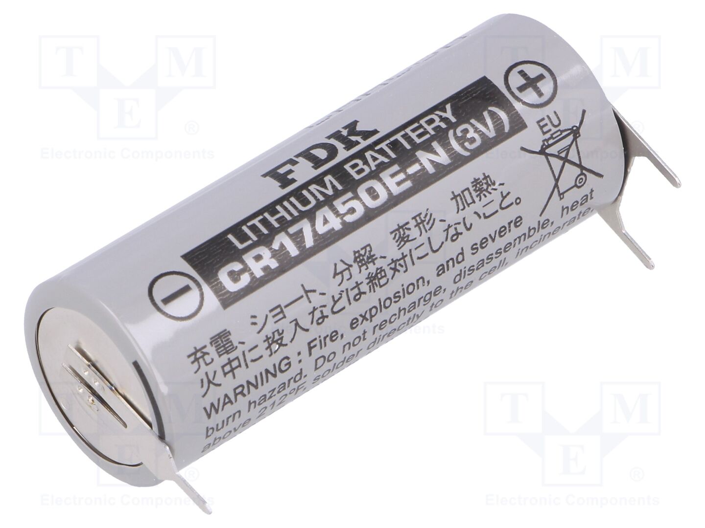 FDK BAT-CR17450E-N-3PF Litiumparisto 3V