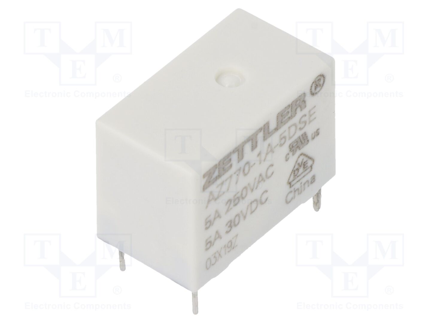 ZETTLER AZ770-1A-5DSE Sähkömagneettinen rele 5VDC (50 kpl erä)