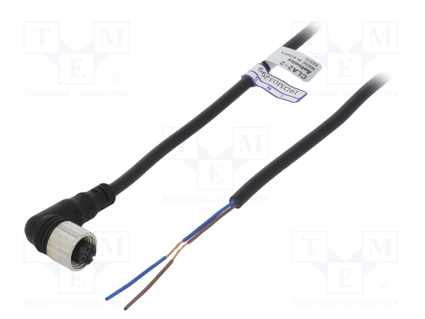 AUTONICS CLA2-2 Anturikaapeli M12 naaras, 2m