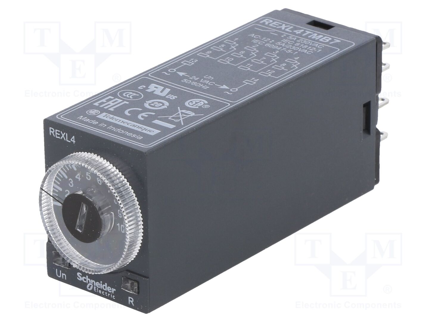 SCHNEIDER ELECTRIC REXL4TMB7 Analogia-ajastin 24VAC