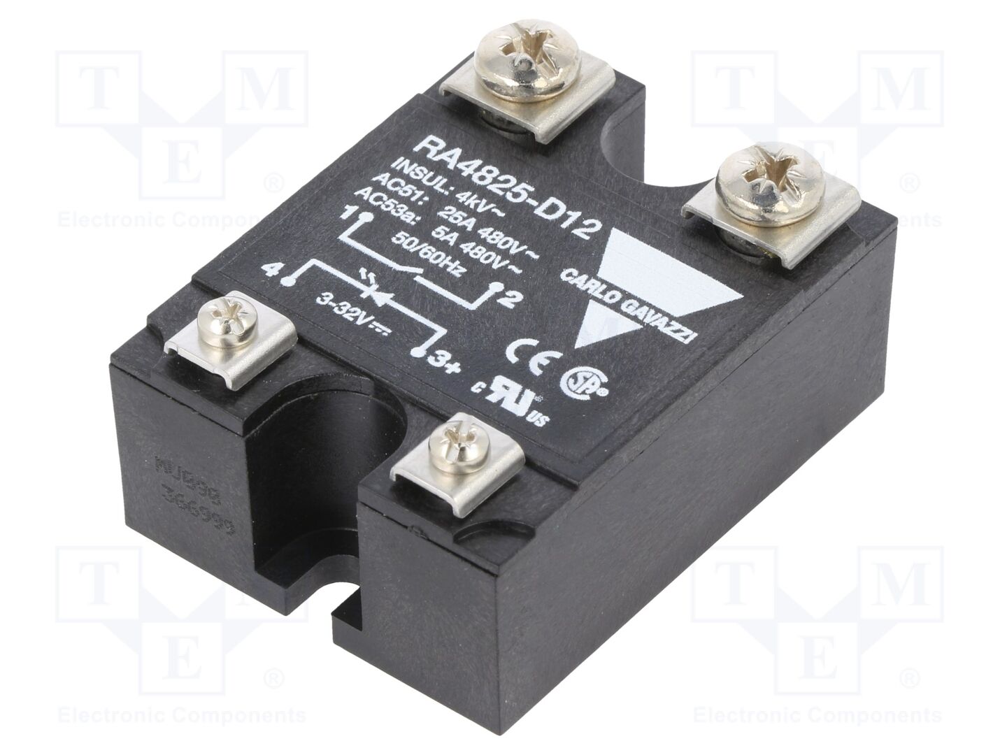 CARLO GAVAZZI RA4825-D12 Puolijohderele 25A
