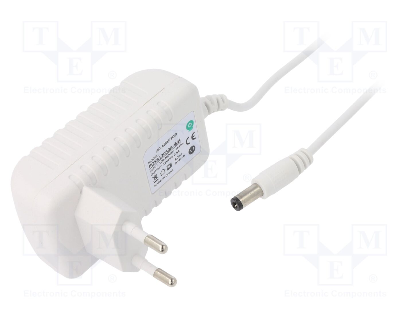 POS POSB12050A-WH Kytketty verkkolaite 12V 0.5A