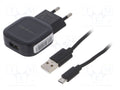QOLTEC 50195 Kytketty verkkolaite 5VDC 2.4A 12W USB