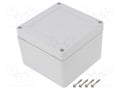 KRADEX ZP10510575SJ-ABS Yleiskotelo 105x105x75mm IP67