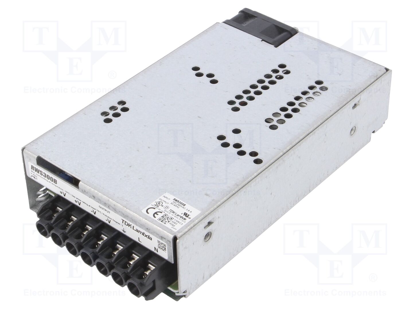 TDK-LAMBDA RWS300B-12 Sisäänrakennettu kytkentäsähkölaite 300W 12VDC