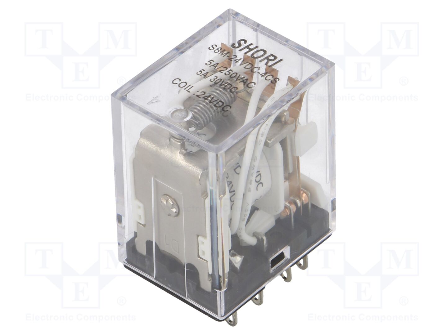 SHORI ELECTRIC S8M-24VDC-4CS Sähkömagneettinen rele 24VDC