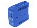 TDK-LAMBDA DRB50-48-1 DIN-kiskoon kiinnitettävä kytkentävirtalähde 50W 48VDC
