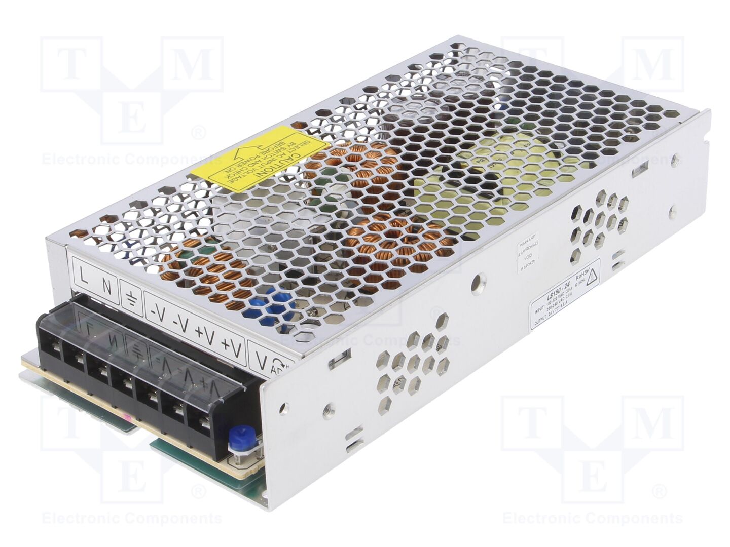 TDK-LAMBDA LS150-24 Sisäänrakennettu kytkentäsähkönsyöttö 150W 24VDC