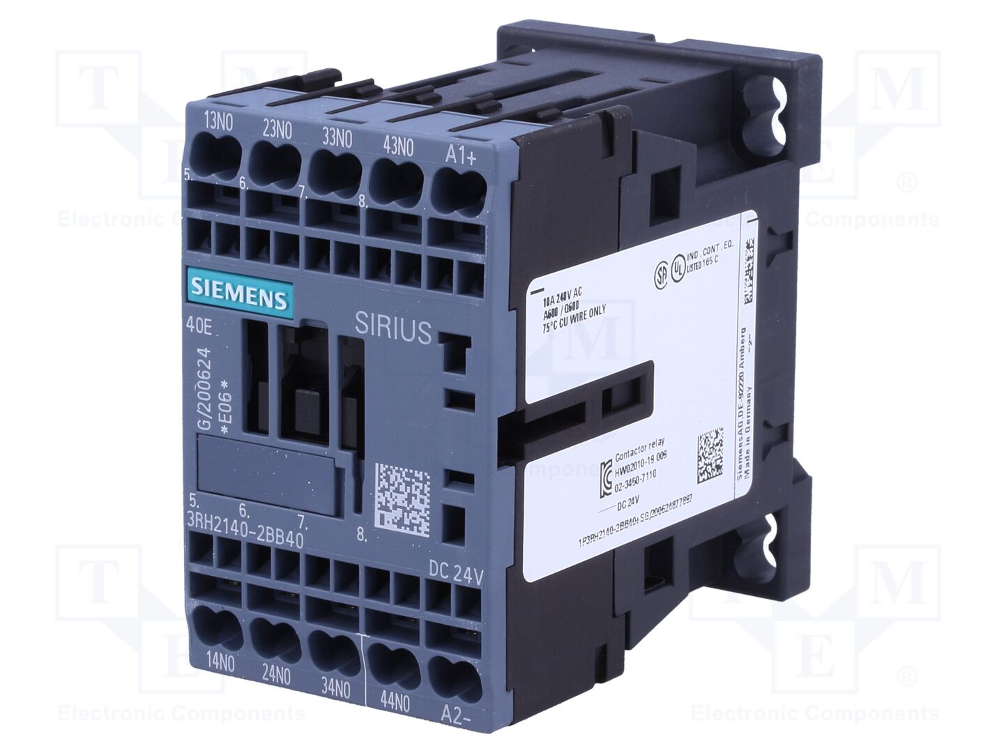 SIEMENS 3RH2140-2BB40 Kontaktori 24VDC
