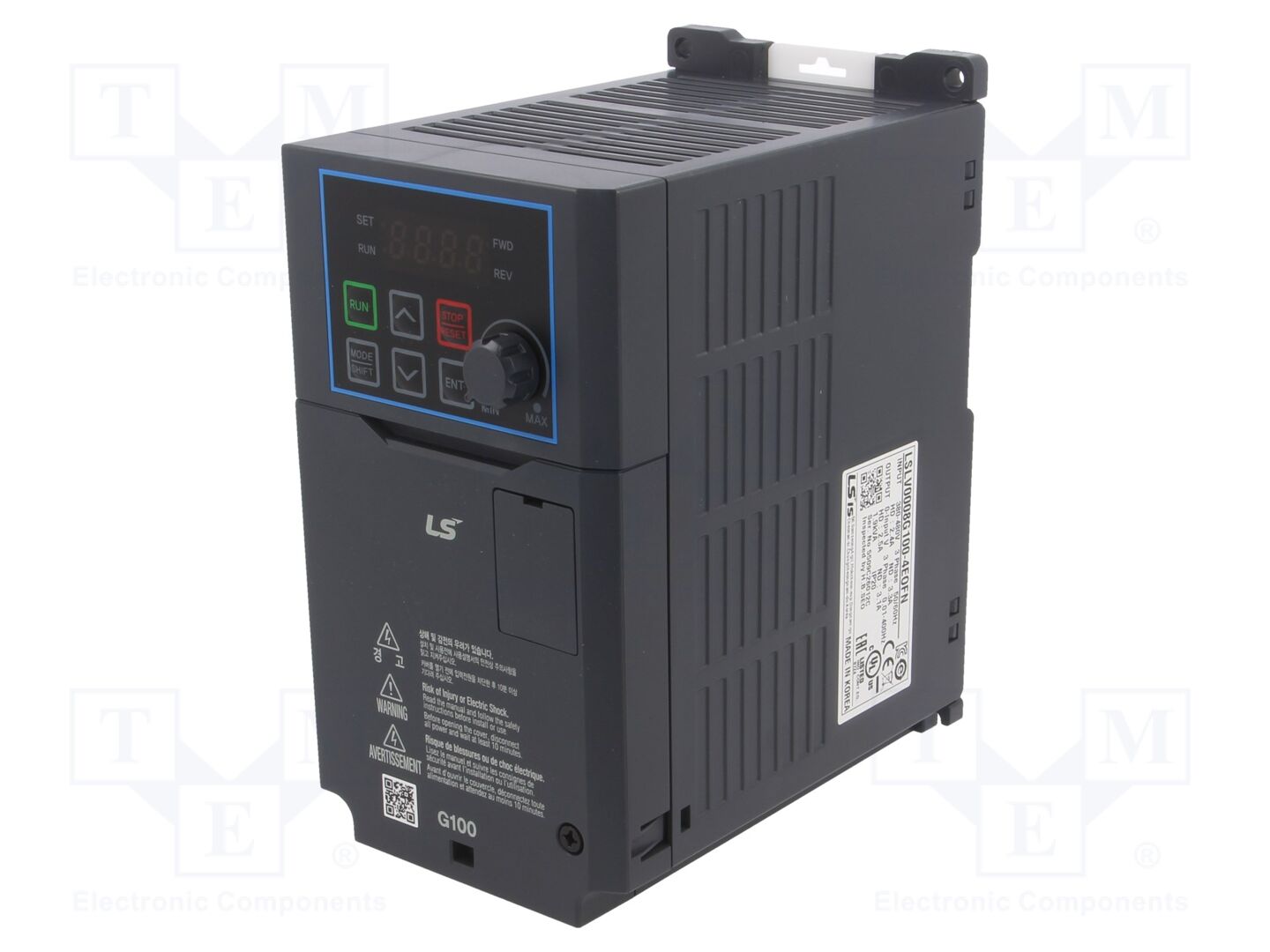 LS ELECTRIC LV0008G100-4EOFN Vektori-invertteri 0.75kW