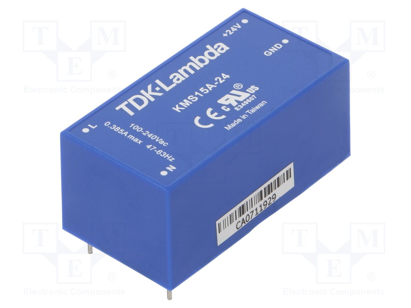TDK-LAMBDA KMS15A-24 PCB AC/DC-muunnin 15W