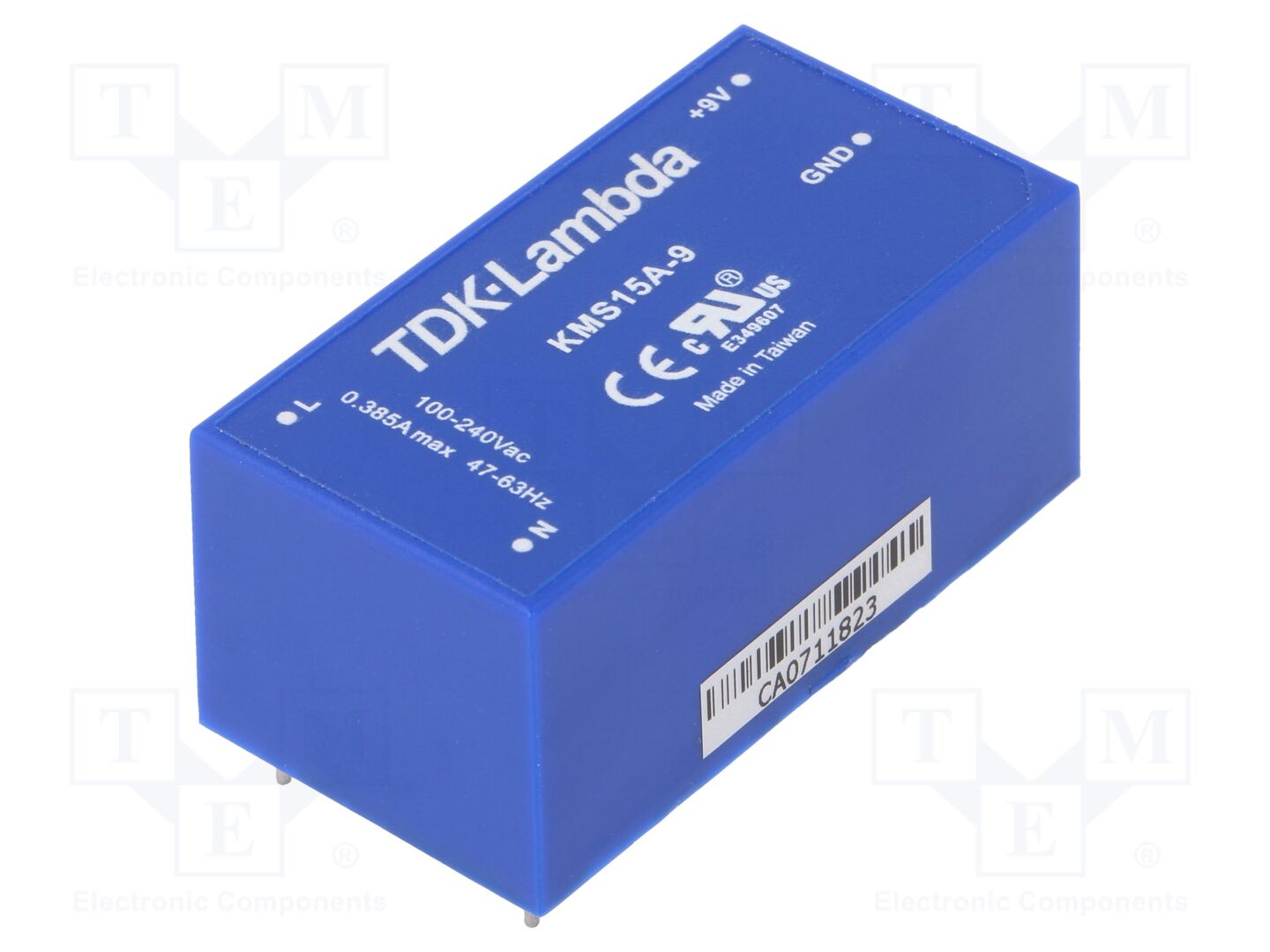TDK-LAMBDA KMS15A-9 PCB AC/DC-muunnin 15W