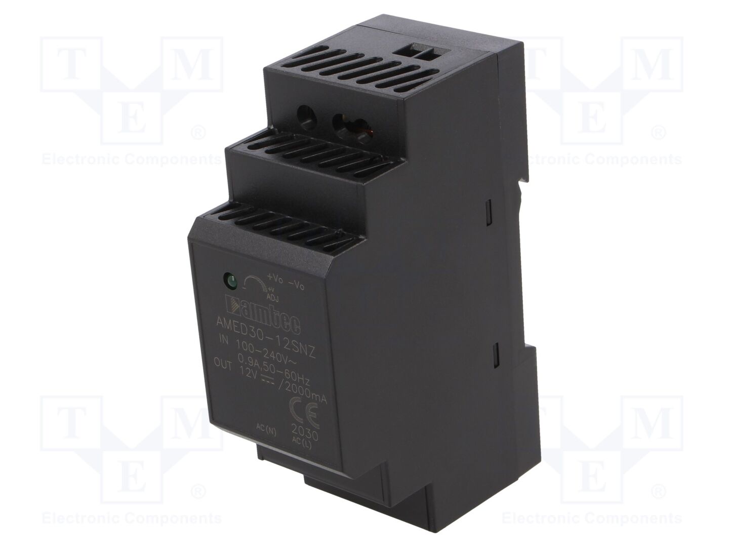 AIMTEC AMED30-12SNZ DIN-kiskoon asennettava kytkentävirtalähde 24W 12VDC 2A