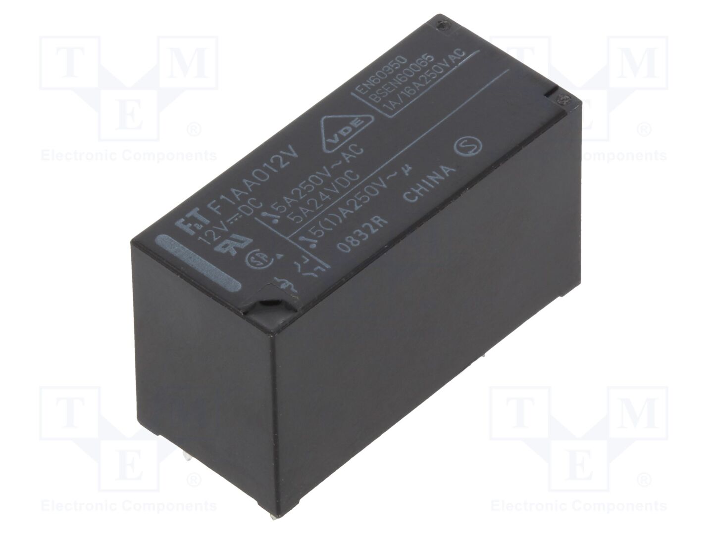 FCL Components FTR-F1AA012V Sähkömagneettinen rele 12VDC (50 kpl erä)