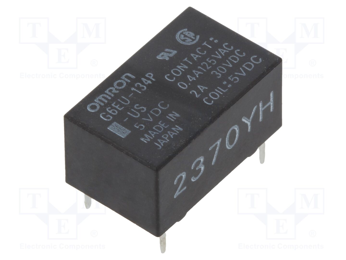 OMRON Electronic Components G6EU-134P-US-5DC Sähkömagneettinen rele 5VDC