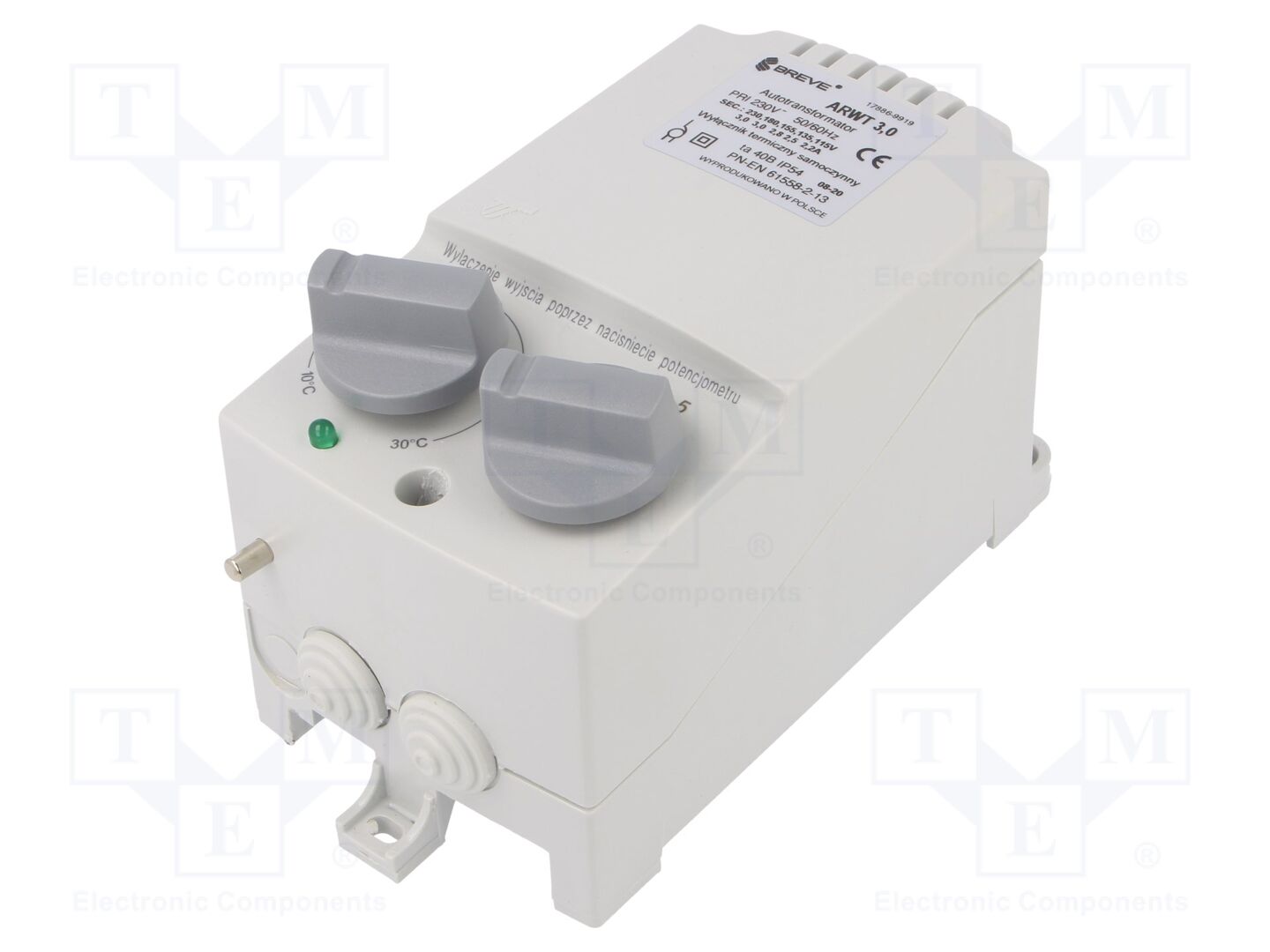 BREVE TUFVASSONS ARWT-3.0/1-IP54 Kierrosluvunsäädin 400W