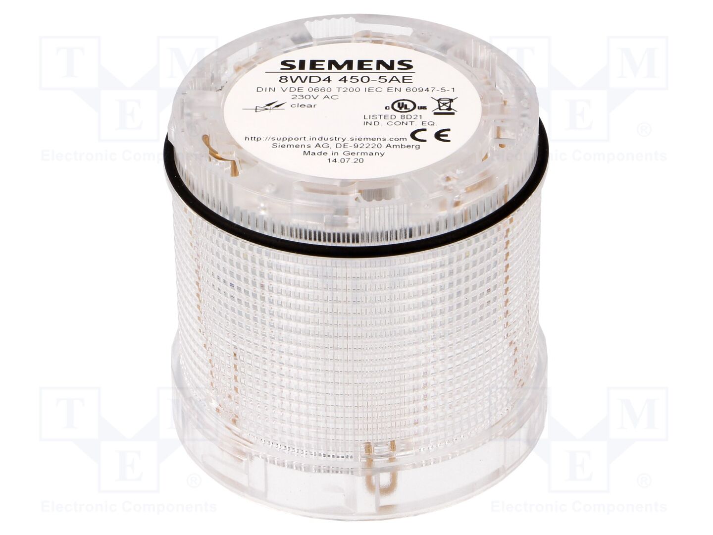 SIEMENS 8WD4450-5AE Merkkivalomoduuli 230VAC