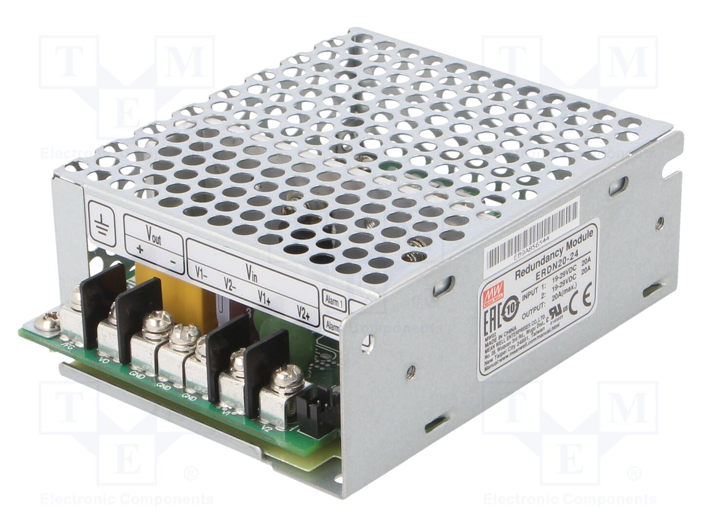 MEAN WELL ERDN20-24 Redundanssimoduuli 24VDC 20A
