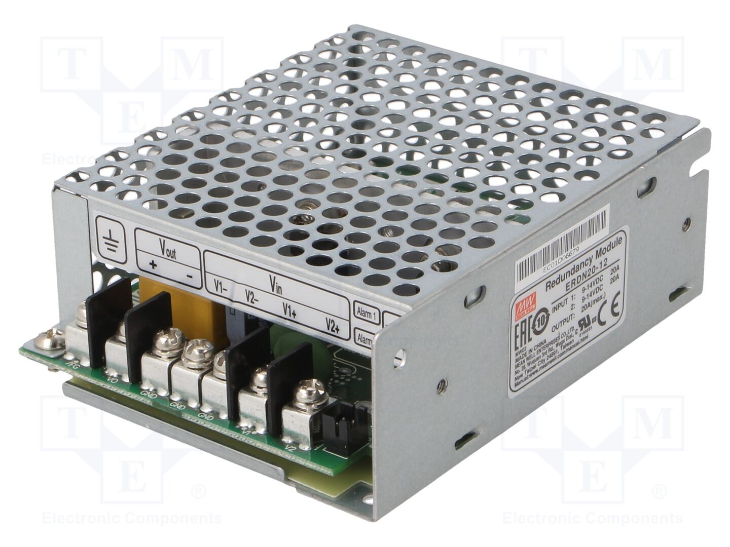 MEAN WELL ERDN20-12 Redundanssimoduuli 12VDC 20A