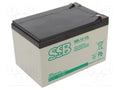 SSB ACCU-HP12-12/SL Lyijyhappoakku 12V 12Ah AGM