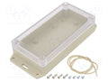 HAMMOND HM-RP1165BFC Yleiskotelo 85x165x40mm