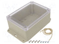 HAMMOND HM-RP1215BFC Yleiskotelo 105x145x60mm