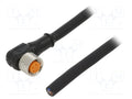 LUTRONIC 080504002-10M Sensori- ja automaatiokaapeli M8 naaras 10m