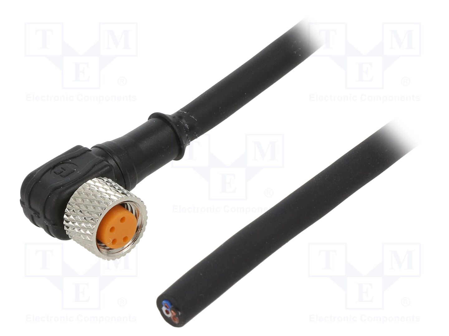 LUTRONIC 080504002-10M Sensori- ja automaatiokaapeli M8 naaras 10m