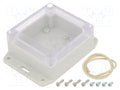HAMMOND HM-RP1050BFC Yleiskotelo 80x85x40mm