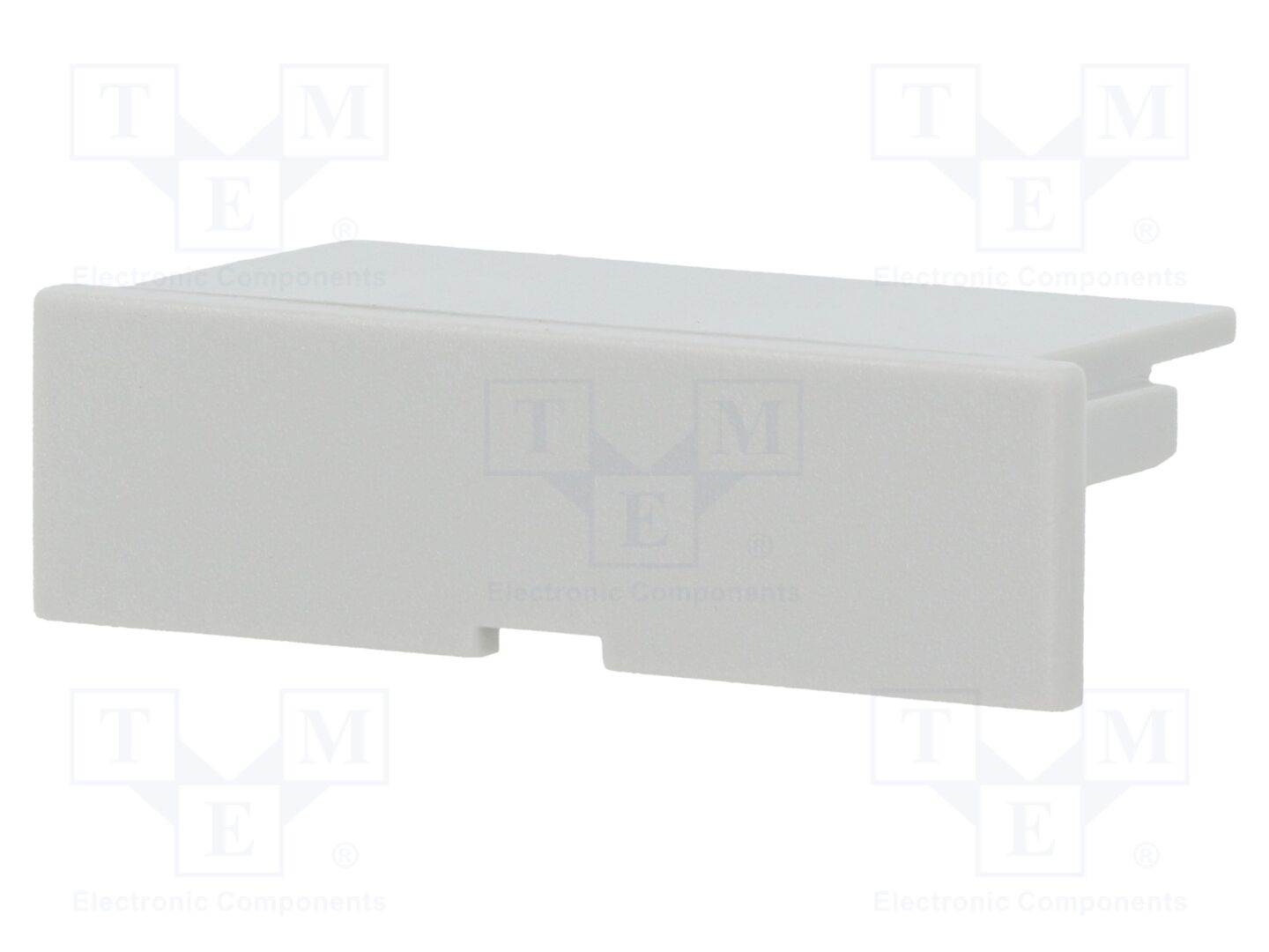HAMMOND 1597DINCOV1GY DIN-kisko kotelon pysäytin 2.36g (50 kpl erä)