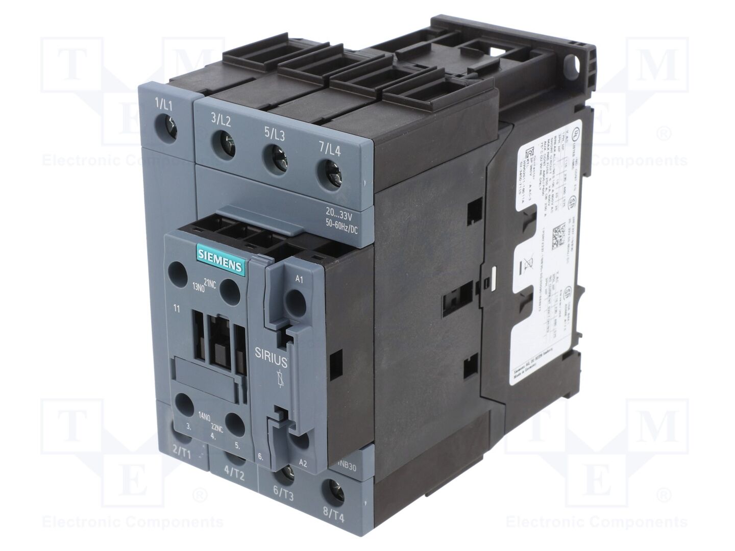 SIEMENS 3RT2337-1NB30 Kontaktori 38A