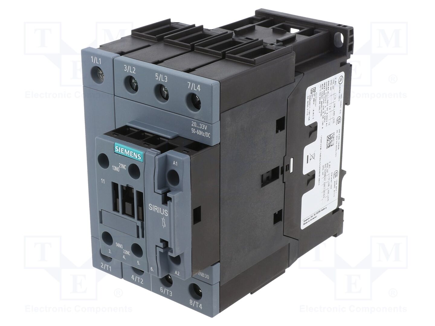 SIEMENS 3RT2336-1NB30 Kontaktori 38A