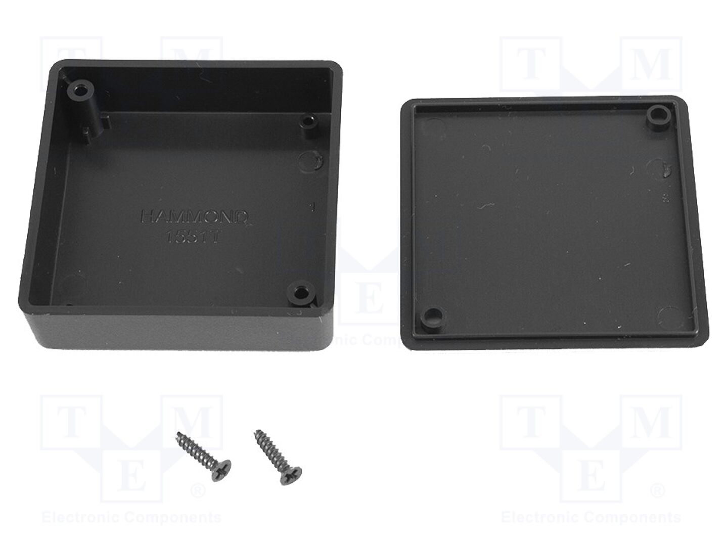 HAMMOND HM-1551TBK Yleiskotelo 60x60x20mm