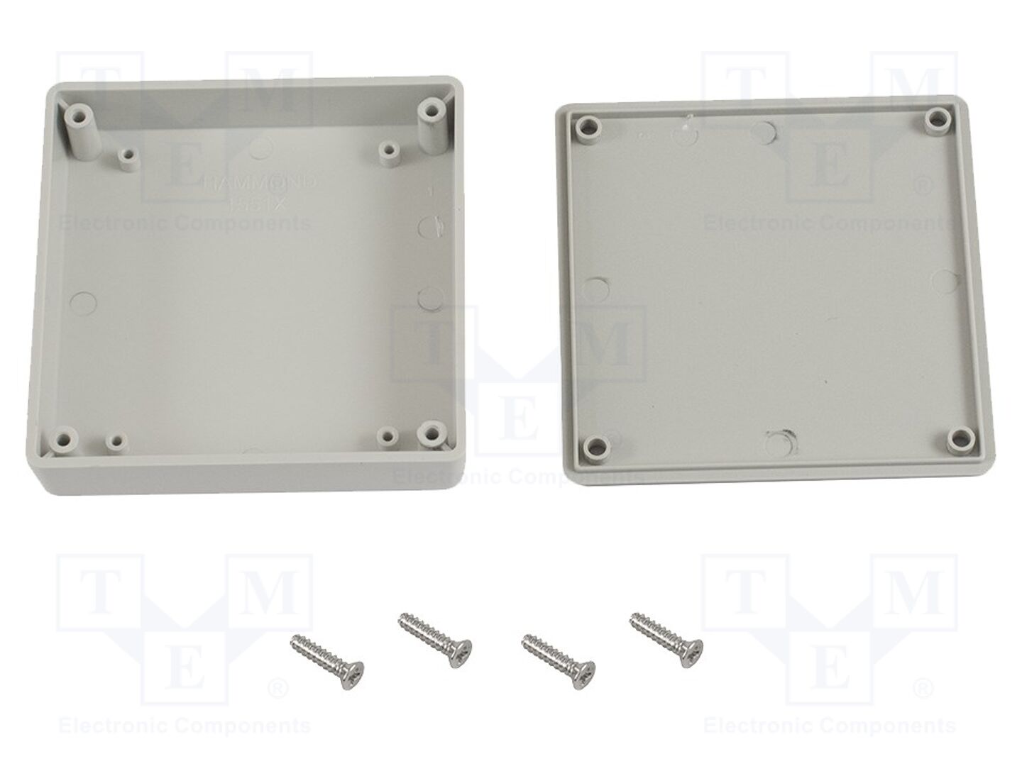 HAMMOND 1551XGY Yleiskotelo 80x80x20mm