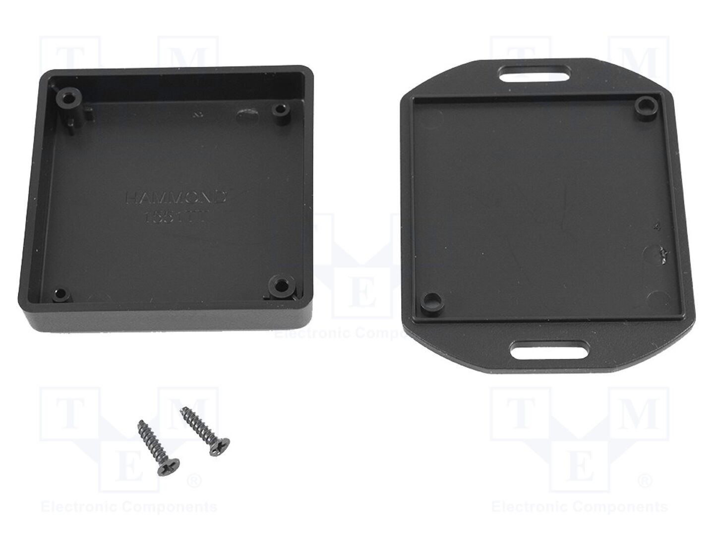 HAMMOND 1551TTFLBK Yleiskotelo 60x60x15mm