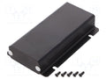 HAMMOND HM-1455CF1201BK Kotelo paneelilla X: 54mm