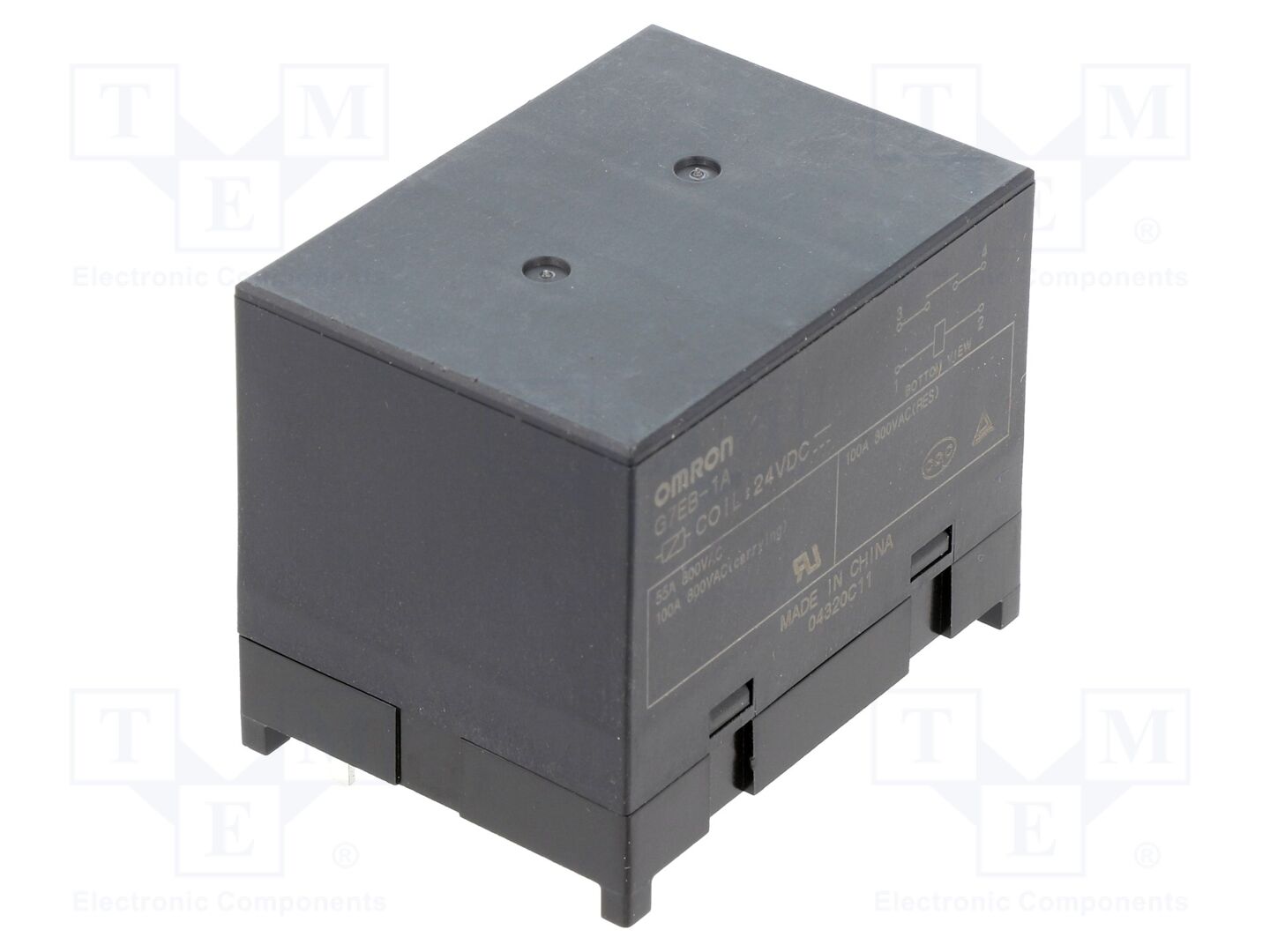 OMRON Electronic Components G7EB-1A-24DC Sähkömagneettinen rele 100A