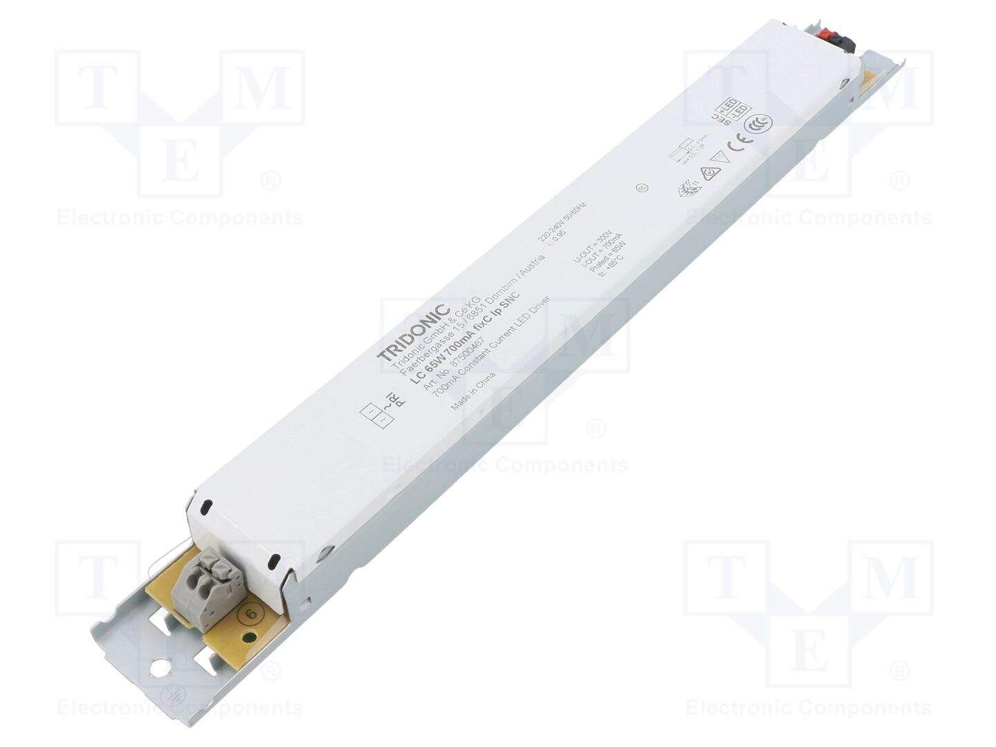 TRIDONIC LC 65W 700MA FIXC LP SNC LED-virtalähde 56-93VDC 700mA