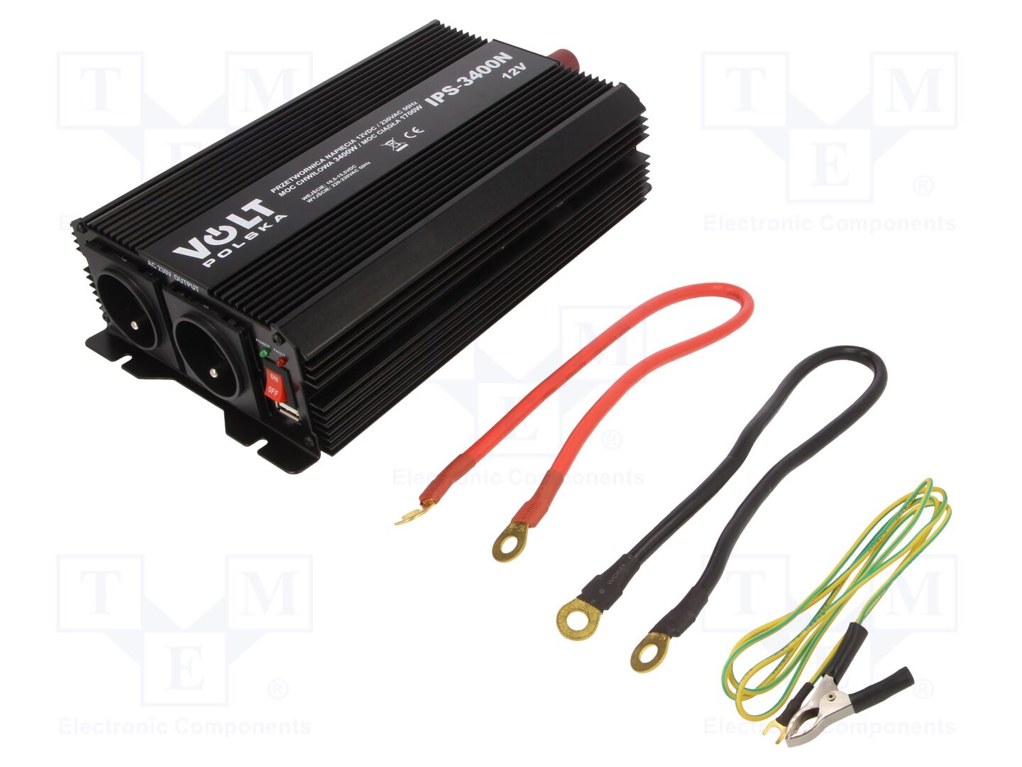 VOLT POLSKA IPS3400/12V-N DC/AC muunnin 1700W 230VAC