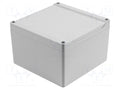 HAMMOND HM-1555QAGY Yleiskotelo 140x140x90mm
