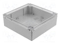 HAMMOND HM-1554W2GYCL Yleiskotelo 180x180x60mm