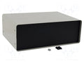 HAMMOND HM-1401P Kotelo paneelilla 356x254x127mm