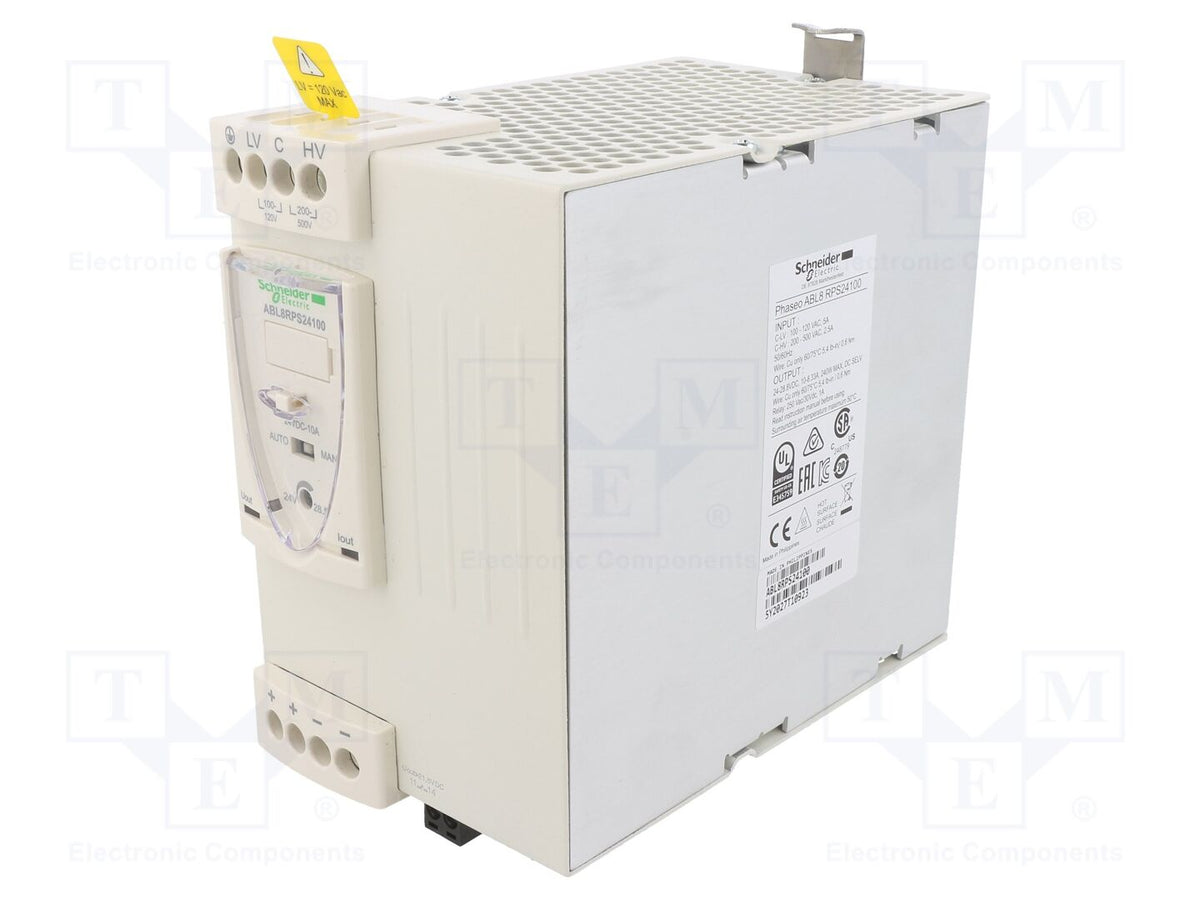 SCHNEIDER ELECTRIC ABL8RPS24100 DIN-kiskoon asennettava kytkentävirtalähde 240W 24VDC 10A