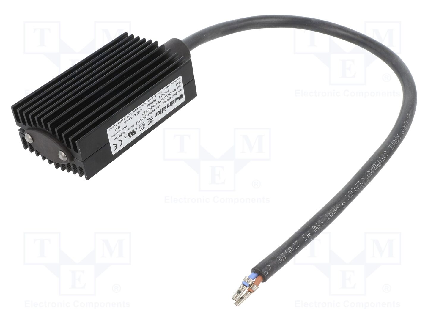 WEIDMÜLLER RH-CBCO-20W-BK Lämmityselementti 20W