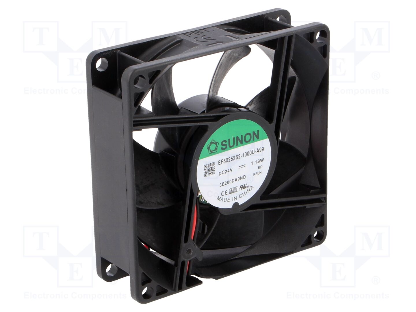 SUNON EF80252S2-A99 Aksiaalituuletin 24VDC