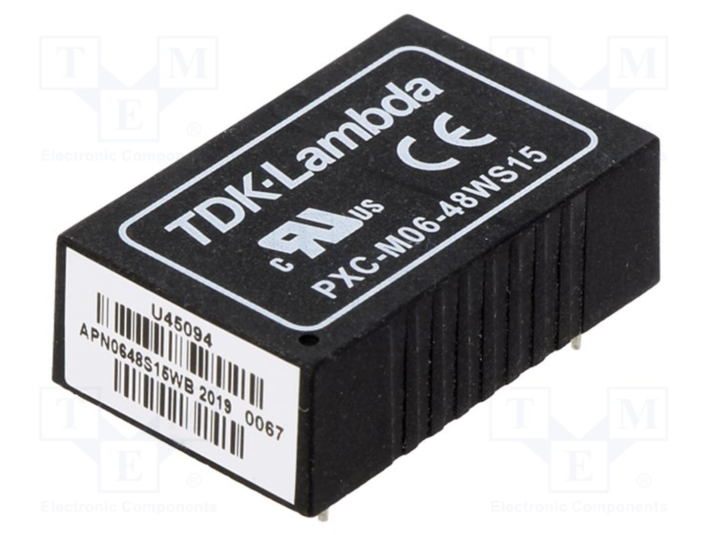 TDK-LAMBDA PXC-M06-48WS15 DC/DC-muunnin 6W
