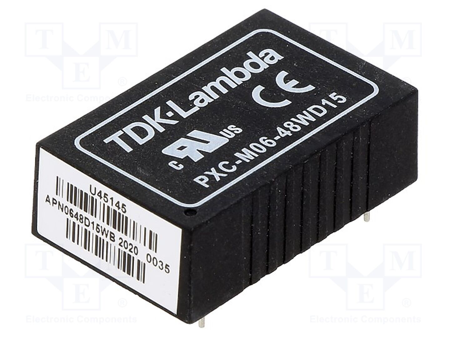 TDK-LAMBDA PXC-M06-48WD15 DC/DC-muunnin 6W