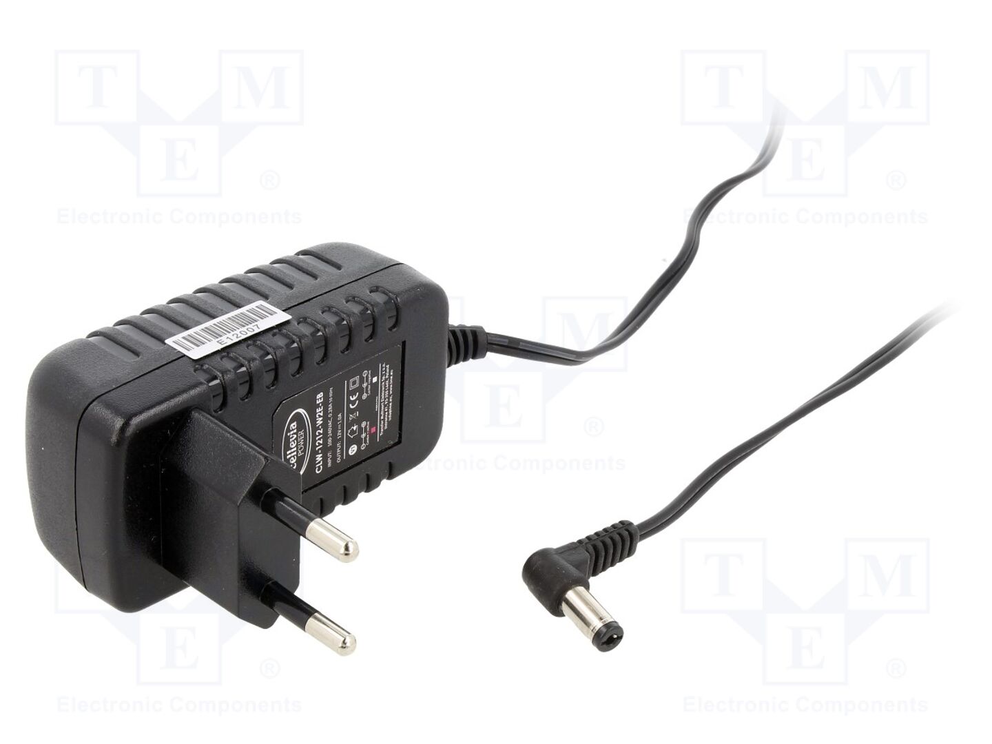 CELLEVIA POWER CLW-1212-W2E-EB-L Plug-in verkkolaite 12V 1A