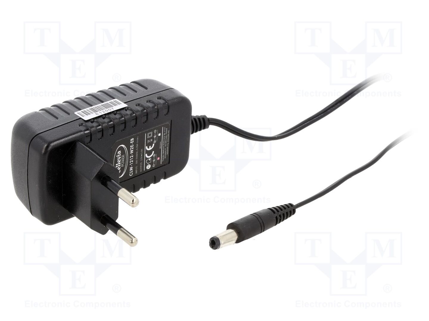 CELLEVIA POWER CLW-1212-W2E-EB25 Plug-in verkkolaite 12V 1A