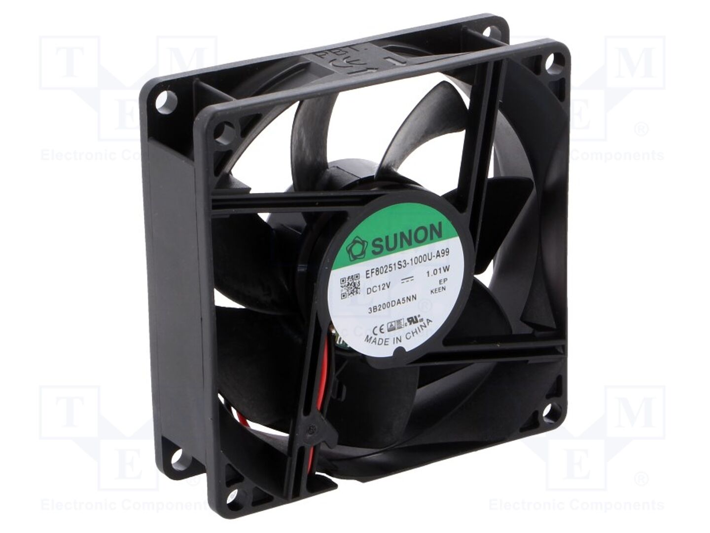 SUNON EF80251S3-A99-A Tasavirtapuhallin 12VDC